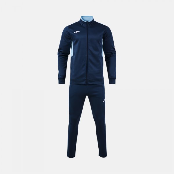 JOMA WINNER IV TRACKSUIT DARK NAVY SKY BLUE