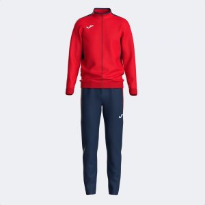 JOMA WINNER IV TRACKSUIT RED DARK NAVY
