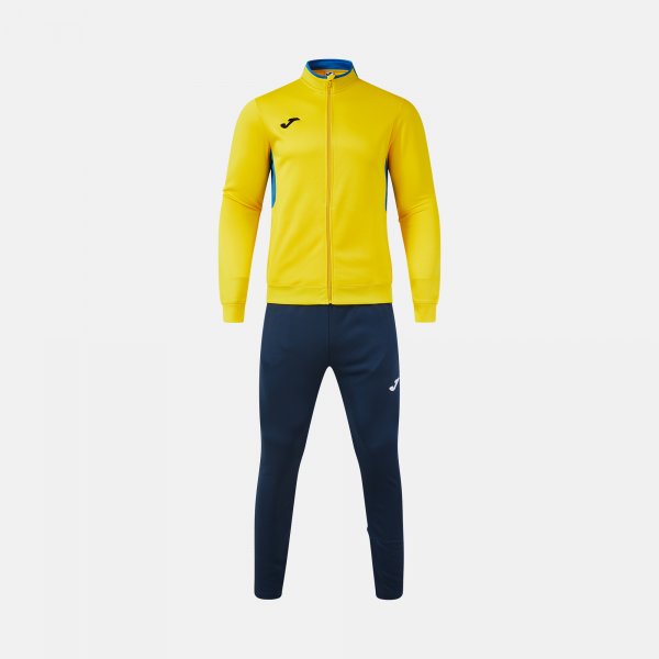 JOMA WINNER IV TRACKSUIT YELLOW ROYAL BLUE