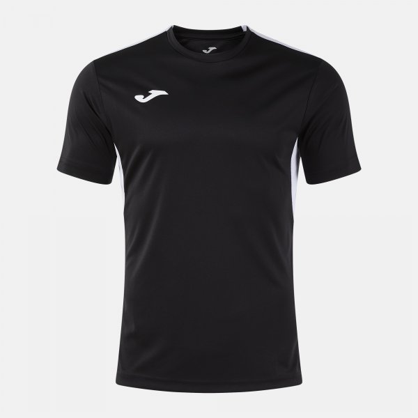 JOMA WINNER IV SHORT SLEEVE T-SHIRT BLACK WHITE