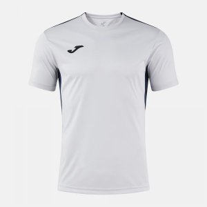 JOMA WINNER IV SHORT SLEEVE T-SHIRT GRAY DARK NAVY
