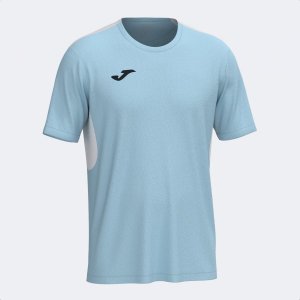 JOMA WINNER IV SHORT SLEEVE T-SHIRT SKY BLUE WHITE