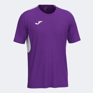 JOMA WINNER IV SHORT SLEEVE T-SHIRT VIOLET WHITE