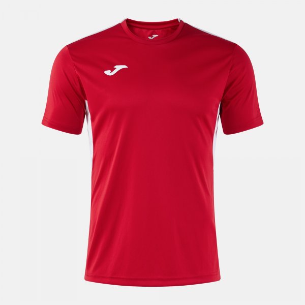 JOMA WINNER IV SHORT SLEEVE T-SHIRT RED WHITE