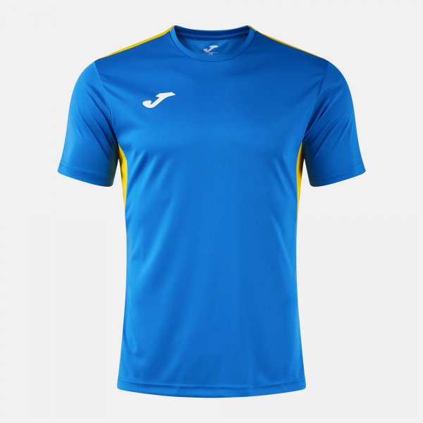 JOMA WINNER IV SHORT SLEEVE T-SHIRT ROYAL BLUE YELLOW