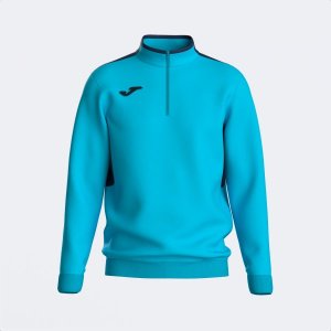 JOMA WINNER IV SWEATSHIRT FLUOR TURQUOISE DARK NAVY