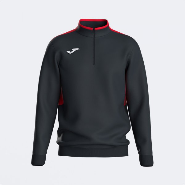JOMA WINNER IV SWEATSHIRT BLACK RED