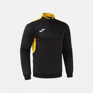 JOMA WINNER IV SWEATSHIRT BLACK YELLOW