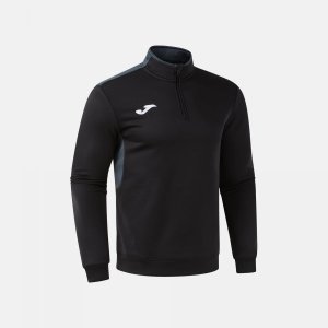 JOMA WINNER IV SWEATSHIRT BLACK DARK GRAY