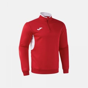 JOMA WINNER IV SWEATSHIRT RED WHITE