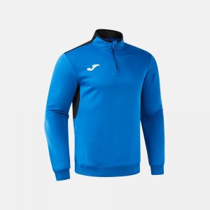 JOMA WINNER IV SWEATSHIRT ROYAL BLUE BLACK