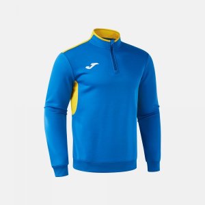 JOMA WINNER IV SWEATSHIRT ROYAL BLUE YELLOW
