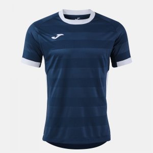 JOMA TOLETUM VII SHORT SLEEVE T-SHIRT DARK NAVY WHITE
