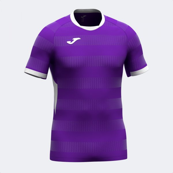 JOMA TOLETUM VII SHORT SLEEVE T-SHIRT VIOLET WHITE