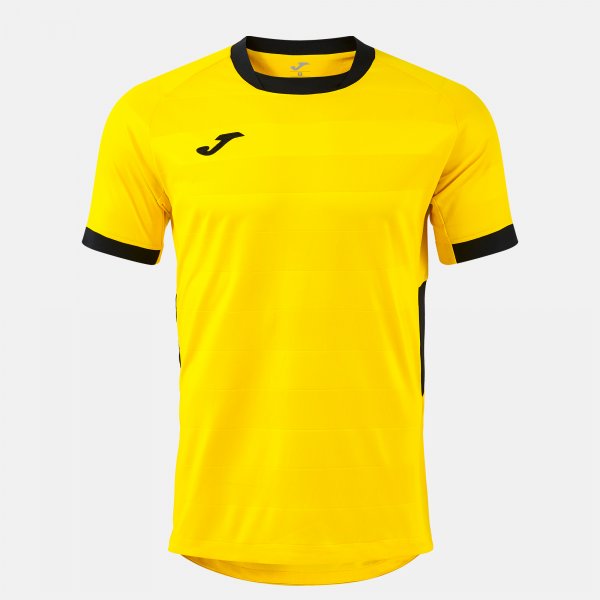JOMA TOLETUM VII SHORT SLEEVE T-SHIRT YELLOW BLACK