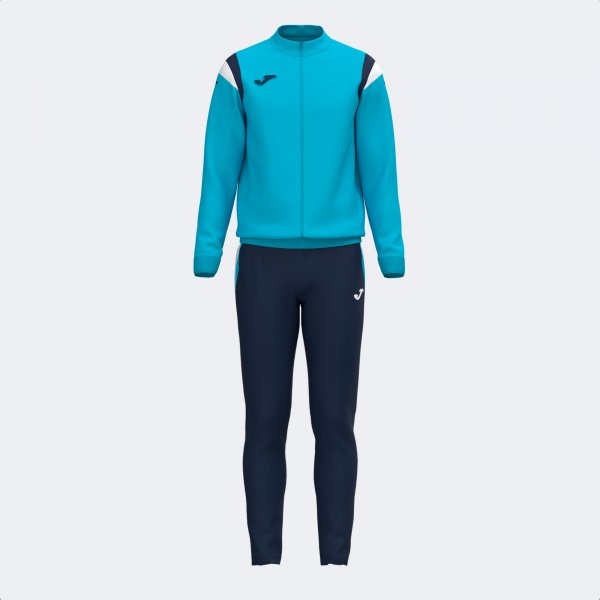 JOMA TERRA TRACKSUIT FLUOR TURQUOISE DARK NAVY