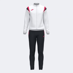 JOMA TERRA TRACKSUIT WHITE FUCHSIA