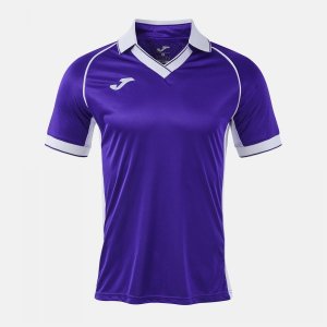 JOMA VINTAGE ECO RETRO SHORT SLEEVE T-SHIRT VIOLET WHITE