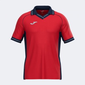 JOMA VINTAGE ECO RETRO SHORT SLEEVE T-SHIRT RED DARK NAVY