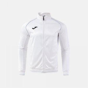 JOMA VINTAGE ECO RETRO FULL ZIP SWEATSHIRT WHITE GRAY