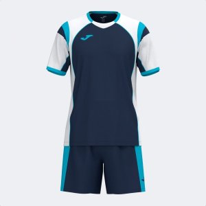 JOMA PROLIGA SET DARK NAVY FLUOR TURQUOISE
