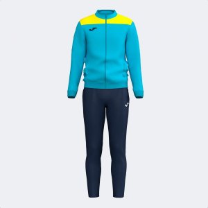 JOMA PHOENIX III TRACKSUIT TURQUOISE FLUOR YELLOW
