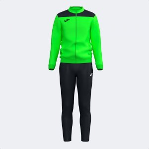 JOMA PHOENIX III TRACKSUIT FLUOR GREEN BLACK