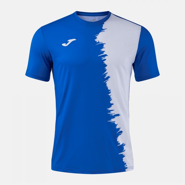 JOMA CITY III SHORT SLEEVE T-SHIRT ROYAL BLUE WHITE