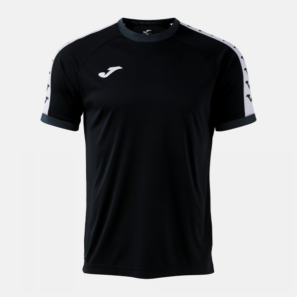 JOMA ICONO SHORT SLEEVE T-SHIRT BLACK DARK GRAY