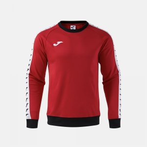 JOMA ICONO SWEATSHIRT RED BLACK