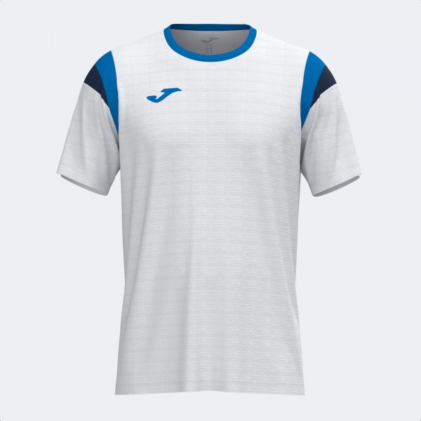 JOMA TERRA SHORT SLEEVE T-SHIRT WHITE ROYAL BLUE