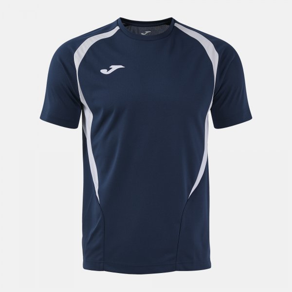 JOMA CHAMPIONSHIP 20 SHORT SLEEVE T-SHIRT NAVY BLUE GRAY