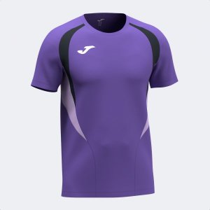 JOMA T-CHAMPIONSHIP SHORT SLEEVE T-SHIRT VIOLET BLACK