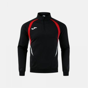 JOMA T-CHAMPIONSHIP SWEATSHIRT BLACK RED
