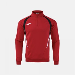 JOMA T-CHAMPIONSHIP SWEATSHIRT RED BLACK