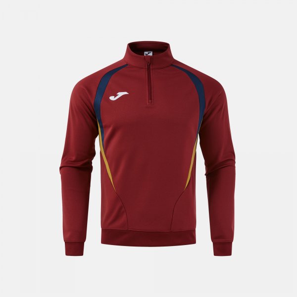 JOMA T-CHAMPIONSHIP SWEATSHIRT BURGUNDY NAVY BLUE