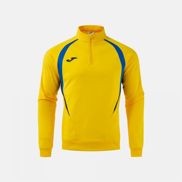 JOMA T-CHAMPIONSHIP SWEATSHIRT YELLOW ROYAL BLUE