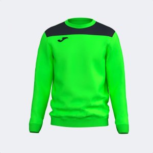 JOMA PHOENIX III SWEATSHIRT FLUOR GREEN BLACK