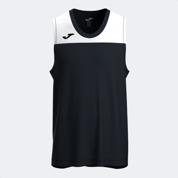 JOMA PHOENIX III SLEEVELESS SHIRT BLACK WHITE
