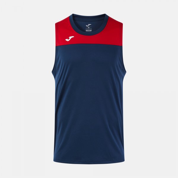 JOMA PHOENIX III SLEEVELESS SHIRT DARK NAVY RED