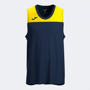 JOMA PHOENIX III SLEEVELESS SHIRT DARK NAVY YELLOW