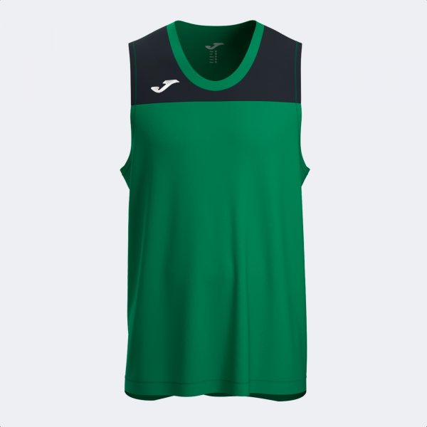JOMA PHOENIX III SLEEVELESS SHIRT GREEN BLACK