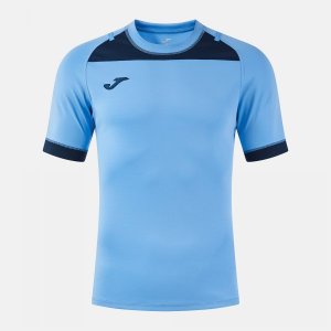 JOMA PHOENIX III SHORT SLEEVE T-SHIRT SKY BLUE DARK NAVY