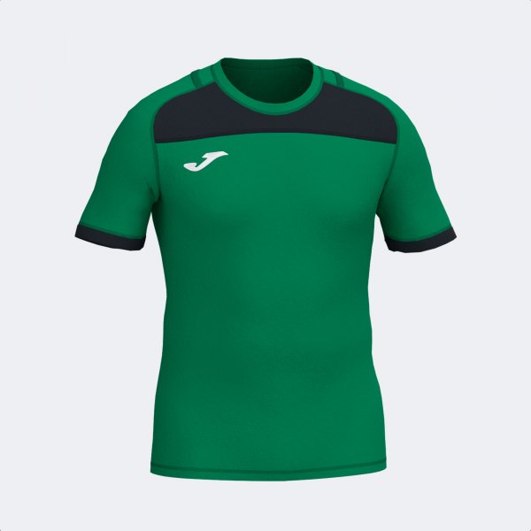 JOMA PHOENIX III SHORT SLEEVE T-SHIRT GREEN BLACK