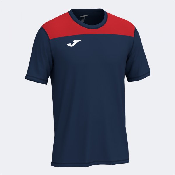 JOMA PHOENIX III SHORT SLEEVE T-SHIRT DARK NAVY RED