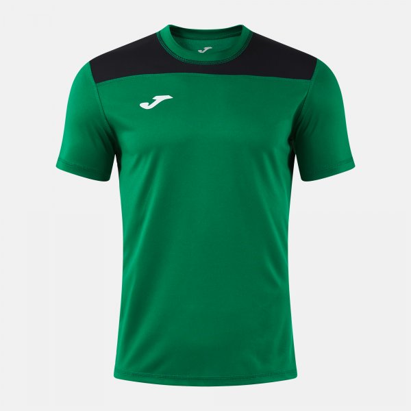 JOMA PHOENIX III SHORT SLEEVE T-SHIRT GREEN BLACK