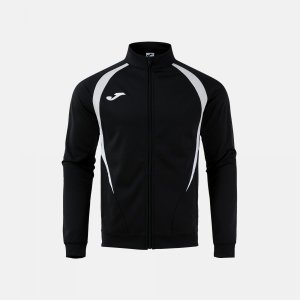 JOMA CHAMPIONSHIP 20 FULL ZIP SWEATSHIRT BLACK GRAY