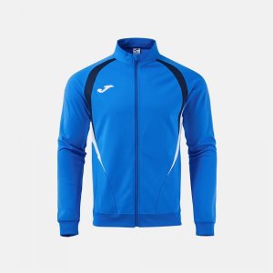 JOMA CHAMPIONSHIP 20 FULL ZIP SWEATSHIRT ROYAL BLUE DARK NAVY