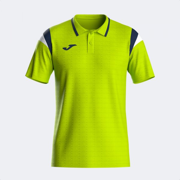 JOMA TERRA SHORT SLEEVE POLO LIME DARK NAVY