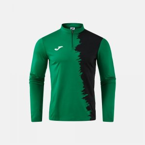 JOMA CITY III SWEATSHIRT GREEN BLACK